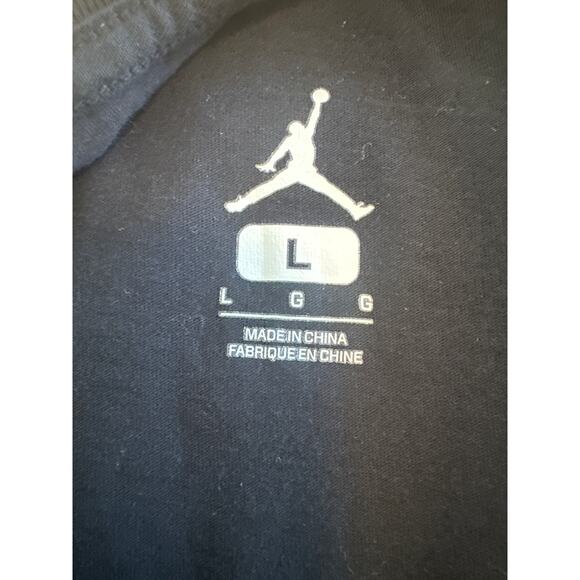 MICHAEL JORDAN 3:51 Slam Dunk NIKE AIR JORDAN Tee SzL - Picture 8 of 9